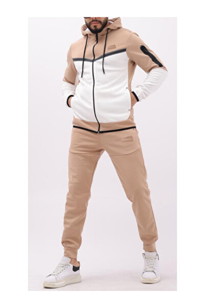 m.baba Tech Fleece Siyah Eşofman Takımı