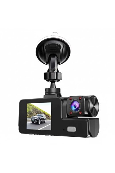 Grandia Cameră DVR auto Full HD 1080p față-spate, card inclus