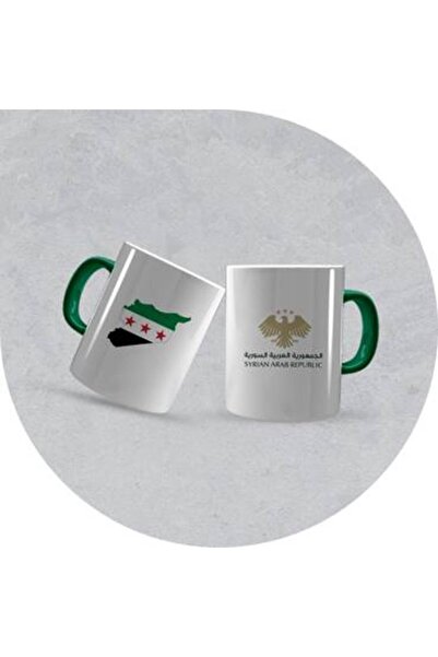 Generic Syrian Punishment Design Ceramic Mug Syria Flag Mug