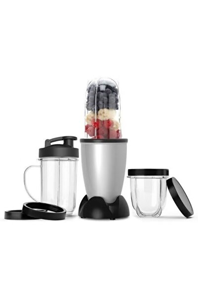 Denx 3-in-1 Multi-Function High-Speed Blender and Juicer - 400W Power, Stainl...