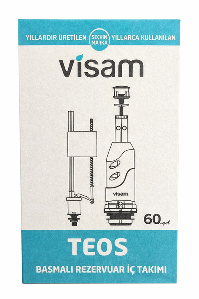 Visam Teos Basmalı Klozet Rezervuar Iç Takımı