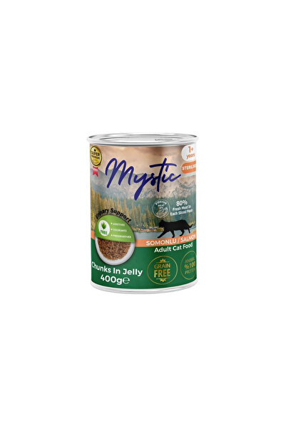 Mystic Jöleli Kısırlaştırılmış Kedi Maması Somonlu 400gr