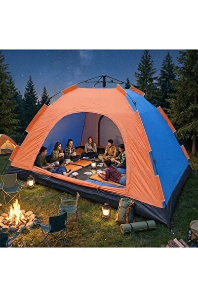 NM Store 10 Kişilik Otomatik Kurulum Kamp Çadırı Suya Dayanıklı Geniş Aile Ça...