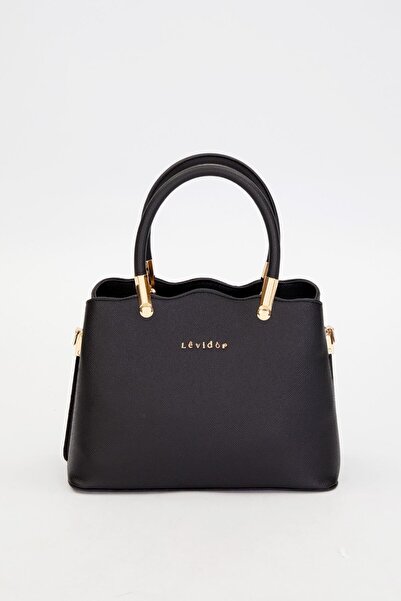 Levidor Μαύρη γυναικεία τσάντα ώμου 930514