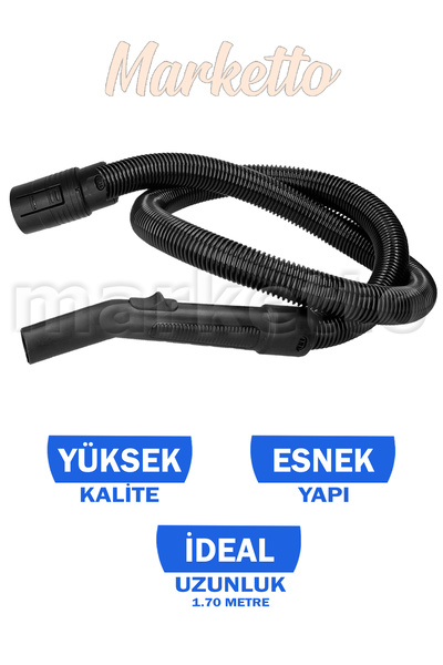 Marketto Furtun durabil compatibil Bosch BGS 41PET1 / BGC41Q69 / BGS41X300, n...