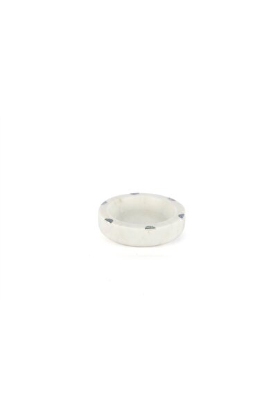 Mikasa Moor Pearlescent Marble Bowl 13X4Cm