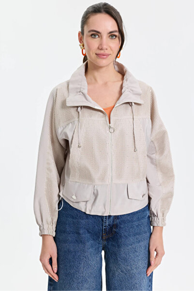 indigo giyim FİLE DETAYLI URBAN CEKET 10053