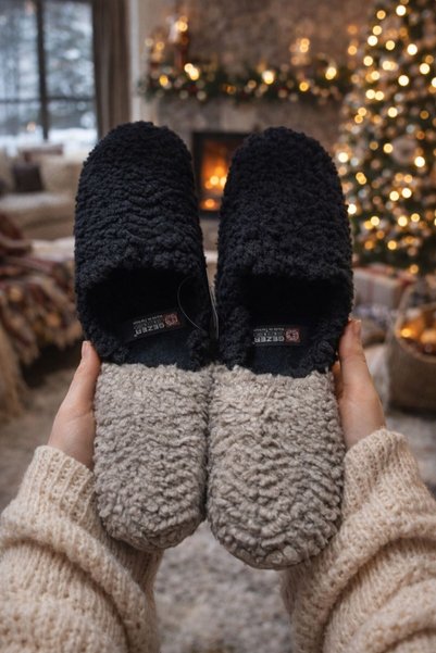 GEZER Women's Home Slippers (Set of 2) Carpet Slippers Zenne Gondol Women's Slippers