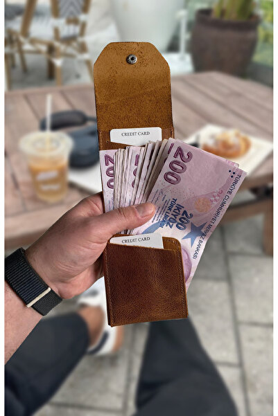 LETERRA HAKİKİ DERİ MİNİMAL VİRAL CÜZDAN