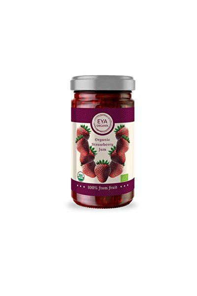 EYA ORGANİK Çilek Reçeli 280 Gr