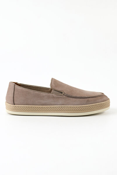 Tuna Γνήσια ανδρικά παπούτσια Loafer από δέρμα Nubuck σε χρώμα βιζόν - 263960-1