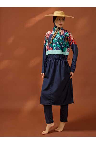 Mayo Bella Μαγιό Τεσεττούρ - Ροζ Σχέδιο Λουλουδιών -