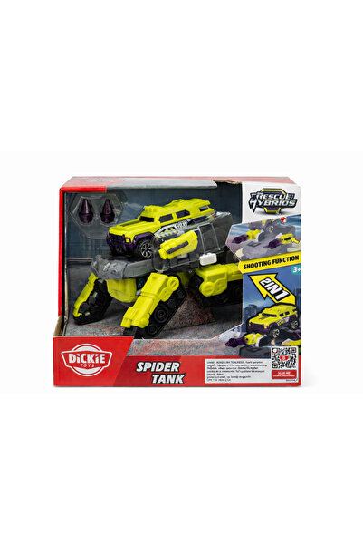 Prlk toys Dönüşen Robot Tank Oyuncak 2’si 1 Arada Araba + Robot – Işıklı/Atış...