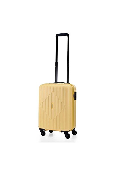 American Tourister عربة سكاي تراك ذات 4 عجلات، 79 سم، لون أصفر شمسي