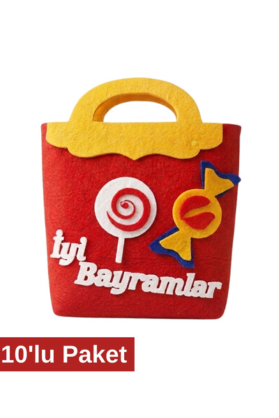 Keçebahçesi Kayseri Ramazan ve Kurban Bayramı Çocuk Şeker Toplama Çantası, Ke...