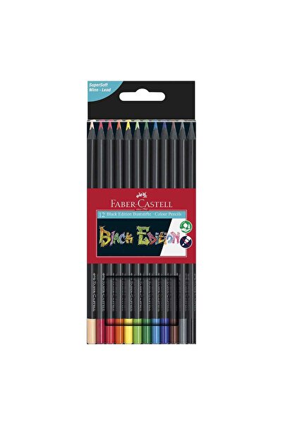 Faber Castell Faber-Castell Black Edition Black Wood And Supersoft Lead Colou...
