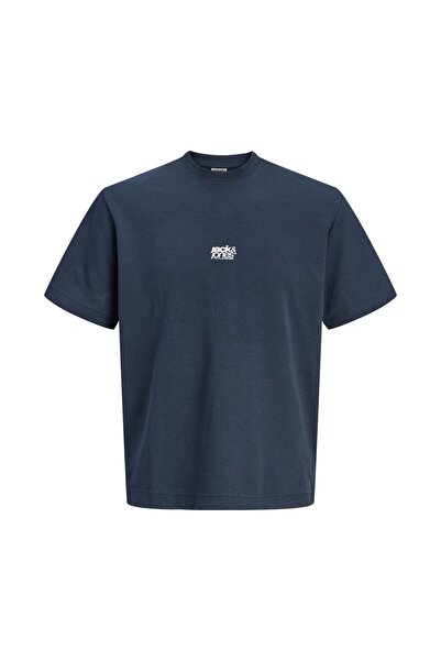 Jack & Jones Core Men's T-Shirt Front Printed Short Sleeve Crew Neck