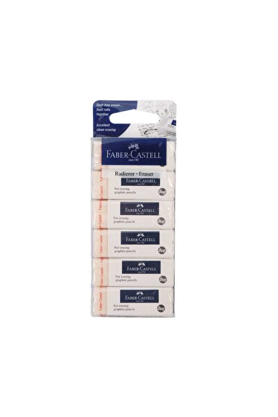 Faber Castell ممحاة فابر كاستل الخالية من الغبار 6 قطع