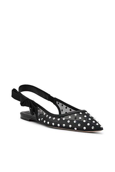 Steve Madden أحذية أوليفيا-آر المسطحة باللون الأسود