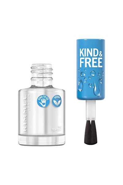 RIMMEL LONDON Kind & Free Clean Nail Polish, 150 Top Coat