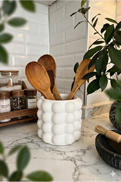 Pelirum 4 Θήκες για κουτάλια με φυσαλίδες |   Οργανωτής Επιτραπέζιας Θήκης γι...