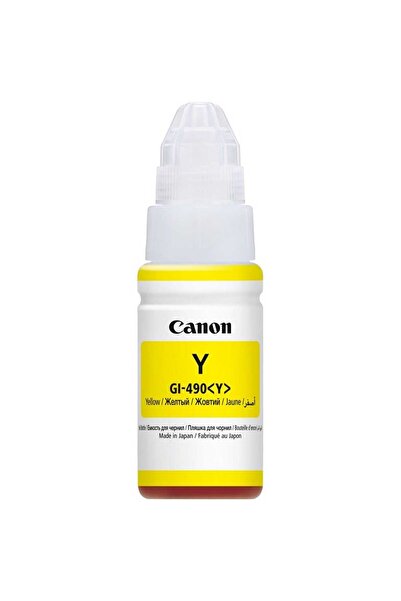 Canon خرطوشة حبر GI-490 باللون الأصفر