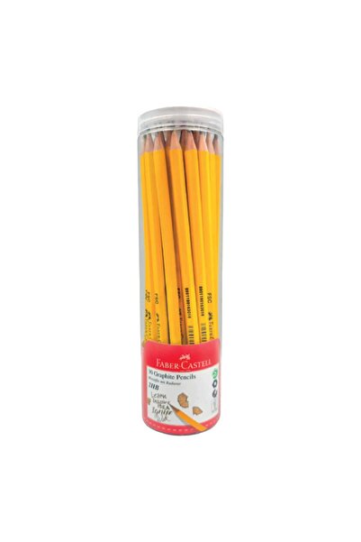 Faber Castell مجموعة أقلام رصاص سوداء من فابر كاستل هيكسا 2HB، 30 قطعة في علبة