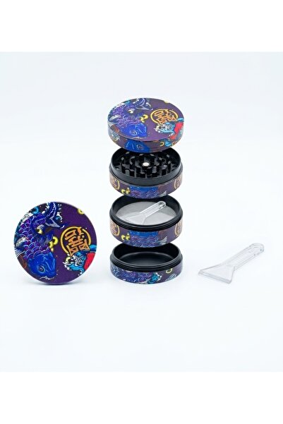 BGA Limited Edition 50mm Grinder Spice Grinder Mill Thick Metal with Pollen T...