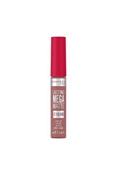 RIMMEL LONDON أحمر شفاه ميجا مات طويل الأمد، 709 ستراپليس