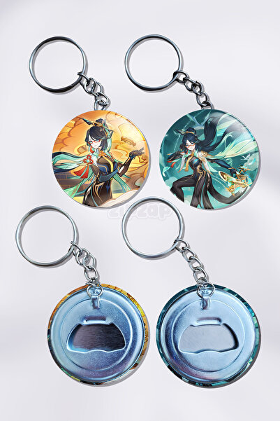 ZipZap Στολίδι τσάντας Xianyun Genshin Impact με μπρελόκ (2 ΤΕΜ)