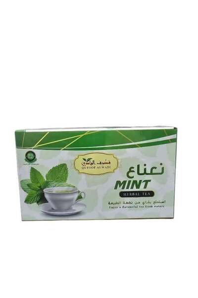 Qutoof Alwadi مشروب النعناع 24 كيس