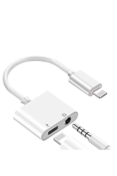 Shopi [معتمد من Apple MFi] محول سماعات رأس 3.5 ملم للآيفون ومقسم 2 في 1 من لا...