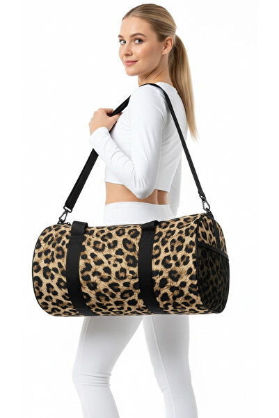 woys Γυναικεία αθλητική τσάντα με σχέδια - Τσάντα γυμναστικής με ιμάντα ώμου