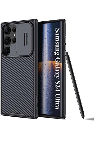 Generic Samsung Galaxy S24 Ultra Case Cover Nillkin Camshield Pro Case With S...