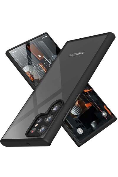 Shopi Compatible with Samsung Galaxy S22 Ultra Case, Clear Thin Slim Crystal ...