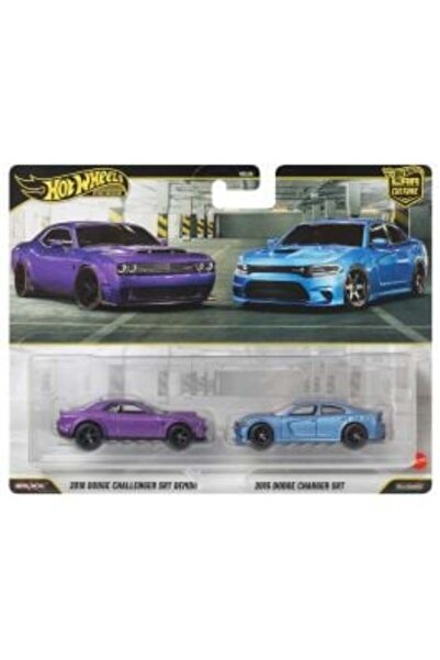 HOT WHEELS Σετ 2 μεταλλικών αυτοκινήτων, Hot Wheels, Car Culture, 2018 Dodge ...