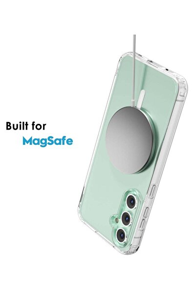 Shopi حافظة سامسونج جالاكسي S23 FE الشفافة المغناطيسية - متوافقة مع MagSafe، ...