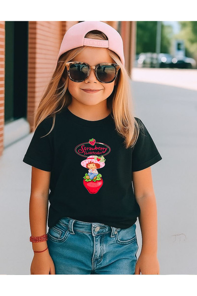 lovver Μπλουζάκι Strawberry Shortcake Character Premium Print, αναπνεύσιμο, 1...