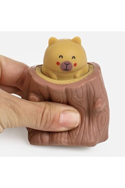 BAMİ Αντιστρές Αναδυόμενο Παιχνίδι Κορμού Δέντρου Καπιμπάρα 6εκ.