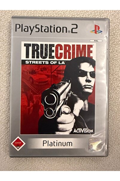 ACTIVISION Ps2 True crime street of la orjinal oyun 10/7 kondüsyon