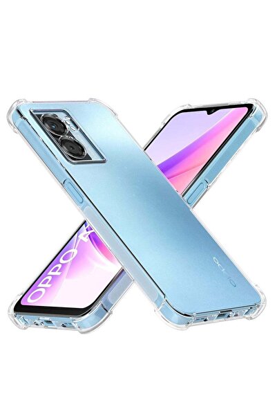 Shopi غطاء حماية شفاف لهاتف OPPO A57 5G / OPPO A77 5G، غلاف خلفي مرن من السيل...