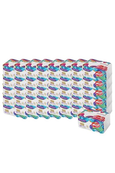 ALWAZEER 40 علبة مناديل وجه الوزير | 600 منديل × 10 علب × 4 شدات