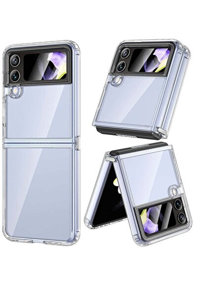 Shopi حافظة شفافة لهاتف Galaxy Z Flip 4 [مضادة للاصفرار] رفيعة ونحيفة من مادة...