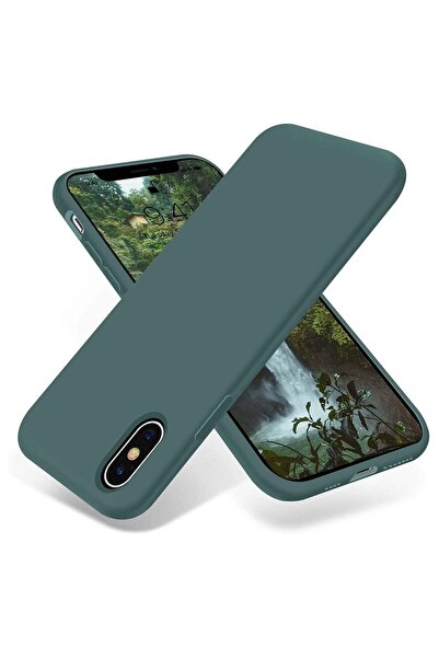 Shopi حافظة آيفون Xs Max، حافظة آيفون نحيفة للغاية من السيليكون السائل مع حما...