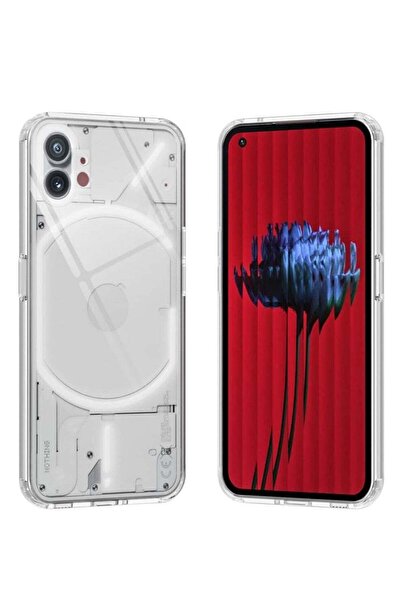 Shopi جراب ELTERAZONE متوافق مع هاتف Nothing Phone 1، شفاف ونحيف وواقي من الص...
