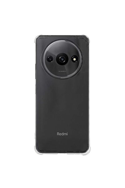 SILKASE Αντικραδασμική θήκη για Xiaomi Redmi A3, προστασία κάμερας, διαφανής ...