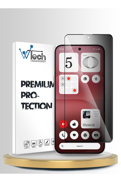 Wtech Nothing Phone (4a) Pro 5G 2026 Premium E2E Series Privacy Full Cover Te...