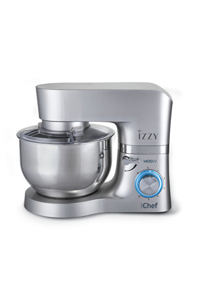 izzy S1503 Σούπερ Σεφ Πολυμηχανή Κουζίνας 1400W με Ανοξείδωτο Μπολ 6L