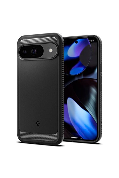 Spigen Ανθεκτική Θωρακισμένη Θήκη για Google Pixel 9 Pro/Pixel 9, μαύρη