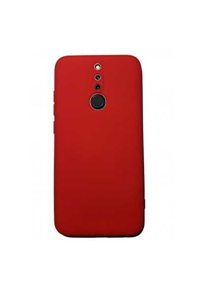 SILKASE Husa compatibila cu Xiaomi Redmi 8, SILKASE, culoare rosu, soft silicone